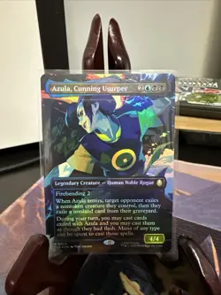 Azula, Cunning Usurper (Borderless) (Foil) - Avatar - TLA MTG - Image 1