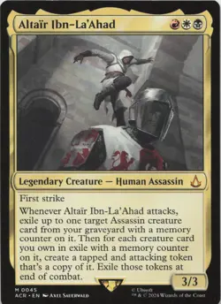 Altair Ibn-La'Ahad M Universes Beyond: Assassin's Creed 45 NM MTG - Image 1