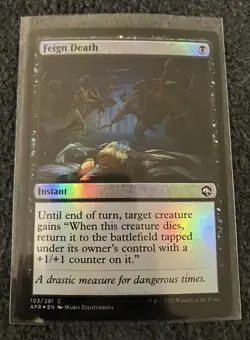 Magic The Gathering MTG - Feign Death (Foil) - AFR - Image 1