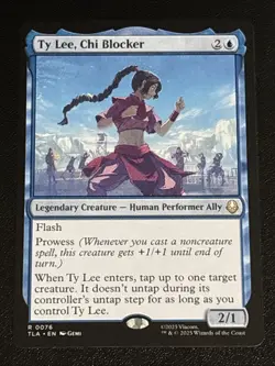 MTG Avatar: The Last Airbender Ty Lee, Chi Blocker 0076 NM Rare - Image 1
