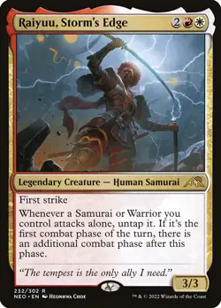 Magic the Gathering (mtg): NEO: Raiyuu, Storms Edge - Rare - Foil - Image 1