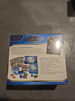 Pokemon TCG Pokemon Center Stellar Crown Elite Trainer Box New Sealed ETB - Image 3