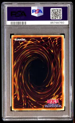 PSA 10 Gem Mint Dark Magician P4-02 Premium Pack 4 2001 Japanese Graded Card - Image 2