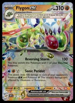 Pokemon TCG Surging Sparks #106/191 Flygon EX NM - Image 1