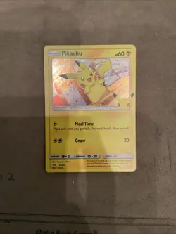 Pikachu 25/25 Holo Celebrations 25th Anniversary McDonald's Pokemon Card NM - Image 1
