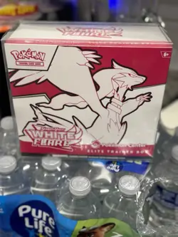 Pokemon Center TCG White Flare Elite Trainer Box ETB Factory Sealed - Image 1