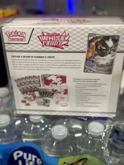 Pokemon Center TCG White Flare Elite Trainer Box ETB Factory Sealed - Image 2