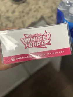 Pokemon Center TCG White Flare Elite Trainer Box ETB Factory Sealed - Image 4