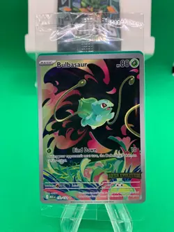 Pokemon Bulbasaur 133 /132 TCG Mega Evolution Stamped Promo Card NEW AND SEALED - Image 1