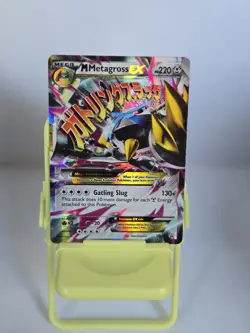 Pokemon TCG Mega-Metagross-EX XY XY35 Holo Promo Card - Image 1