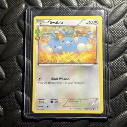 CLEAN NM Swablu RC23-32 Generations: Radiant Collection Regular Pokemon TCG - Image 1