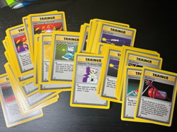 Pokemon 50 Card Lot - Unlimited Set Mixed Lot Trainers PL06 - Image 1