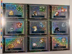 2024 POKEMON GAMEBOY COLOR UNCUTS Cards Full Set 27/27 Nintendo Special 3 SHEETS - Image 1
