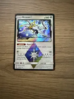Arceus Prism Star 96/131 Prism Rare SM - Forbidden Light Pokemon Card - Image 1