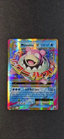 Pokemon TCG M Slowbro EX Mega XY Evolutions Ultra Rare Holo Card 27/108 Gem Mint - Image 1