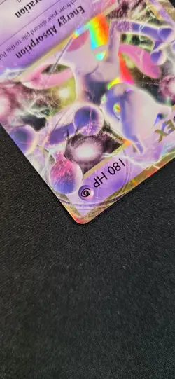Pokemon Mewtwo EX Holo Ultra Rare TCG Card Evolutions 52/108 - Image 4