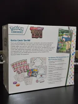 🔥 Pokemon TCG 151 ETB | SEALED ELITE TRAINER BOX 💎BRAND NEW✨ - Image 2