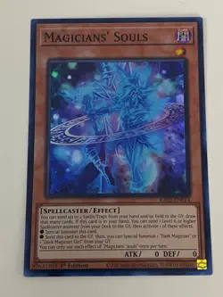 Yugioh - Magicians' Souls x 3 - 1st Edition Super Rare NM - Free Holo Card - Image 3
