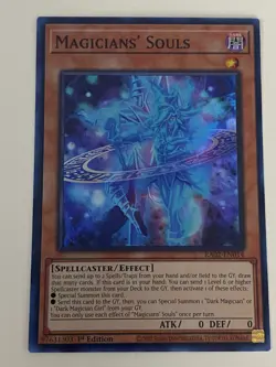 Yugioh - Magicians' Souls x 3 - 1st Edition Super Rare NM - Free Holo Card - Image 4