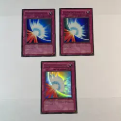 3x PORTUGUESE Mirror Force PMT-P138 MRD-138 Ultra Rare 1st Edition Yugioh - Image 1