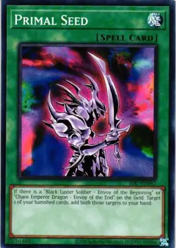 PRIMAL SEED YuGiOh YU GI OH Custom Anime Collectible Card - Image 1