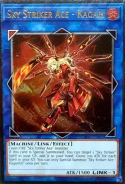 Sky Striker Ace - Kagari - OP08-EN002 - Ultimate Rare - Unlimited Edition x1 Lig - Image 1