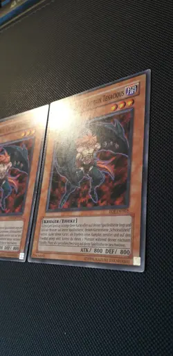 Yu-Gi-Oh! 3x Schicksalsheld - Captain Tenacious, DP05-DE002/EOJ-DE002, C., Good - Image 4