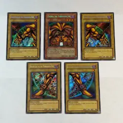 Exodia the Forbidden One UBP1 Secret Rare COMPLETE 5 CARD SET Yugioh - Image 1