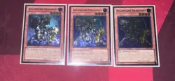 Yugioh! 3x Atlantean Dragoons - AP02-EN001 - Ultimate Rare - Unlimited Play set! - Image 1