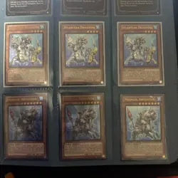 Yugioh! 3x Atlantean Dragoons - AP02-EN001 - Ultimate Rare - Unlimited Play set! - Image 2