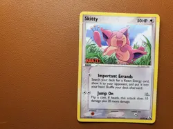 Skitty KRAZE Club 64/113 ex Legend Maker 2006 LP MP Bend Pokemon Card - Image 1