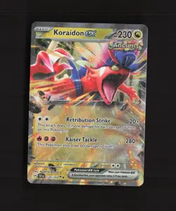 Koraidon ex 120/162 SV Temporal Forces Ultra Rare Holo Pokemon Card NM - Image 1