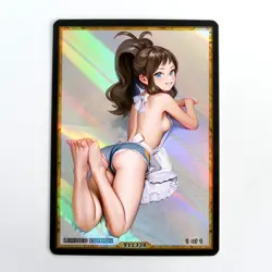 HILDA Waifu Anime Card LIMITED 1/1 Custom TCG Holo Goddess Story ACG T12338 - Image 1