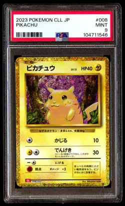 PSA 9 Pikachu 008 Pokemon Cll-Trading Card Game Classic Charizard & Ho-Oh Ex Dec - Image 1