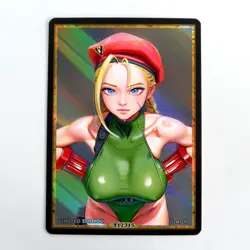 CAMMY WHITE Waifu Anime Card LIMITED 1/1 Custom TCG Holo T12315 - Image 1