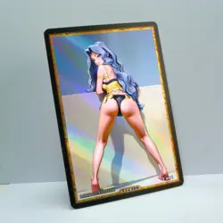 KAREN Waifu Anime Card LIMITED 1/1 Custom TCG Holo Goddess Story ACG T12306 - Image 2