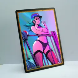JENNY Waifu Anime Card LIMITED 1/1 Custom TCG Holo Goddess Story ACG T12365 - Image 2