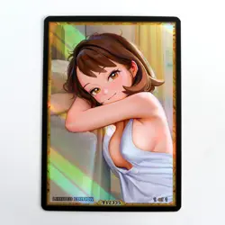 GLORIA Waifu Anime Card LIMITED 1/1 Custom TCG Holo Goddess Story ACG T12335 - Image 1
