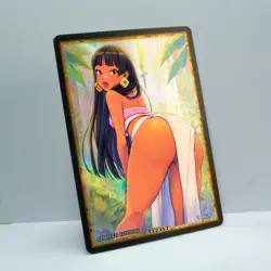 CHEL Waifu Anime Card LIMITED 1/1 Custom TCG Holo Goddess Story ACG T12317 - Image 2
