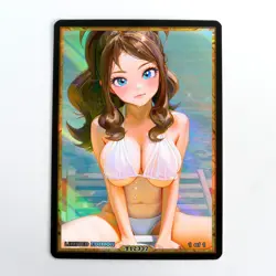 HILDA Waifu Anime Card LIMITED 1/1 Custom TCG Holo Goddess Story ACG T12337 - Image 1