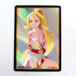KORRINA Waifu Anime Card LIMITED 1/1 Custom TCG Holo Goddess Story ACG T12277 - Image 1