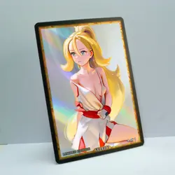 KORRINA Waifu Anime Card LIMITED 1/1 Custom TCG Holo Goddess Story ACG T12277 - Image 2