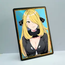 CYNTHIA Waifu Anime Card LIMITED 1/1 Custom TCG Holo Goddess Story ACG T12320 - Image 2