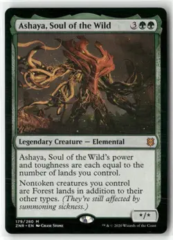 Ashaya Soul Of The Wild Zendikar Rising MTG Magic NM - Image 1