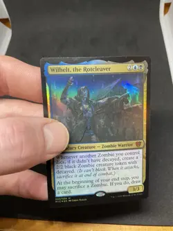Wilhelt, the Rotcleaver Commander: Innistrad: Midnight Hunt Foil LP MTG 002 - Image 3