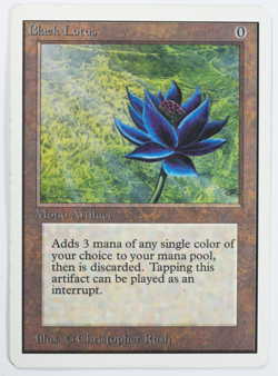 Black Lotus Unlimited Power 9 Magic Card MTG Reserved List - Image 1