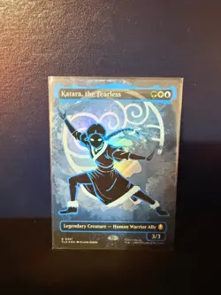 Katara, the Fearless (Borderless) (Neon Ink Foil) Avatar: The Last Airbender... - Image 1