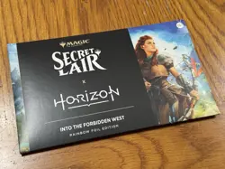 MTG Secret Lair X Horizon: Into The Forbidden West Rainbow Foil Edition - Sealed - Image 1