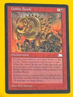 MTG GOBLIN BOMB Weatherlight (OldManMTG 005-470) - Image 1