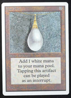 Mox Pearl Unlimited Power 9 Magic Card MTG Reserved List - Image 3